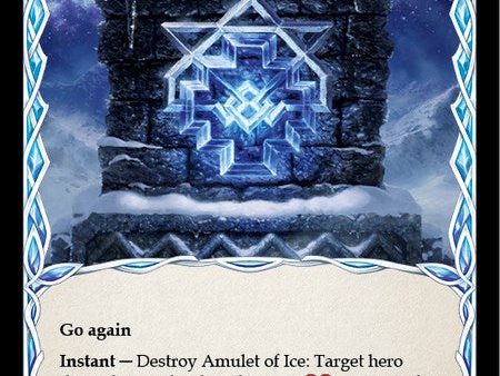 Amulet of Ice (Blue) [OLD018] (Tales of Aria Oldhim Blitz Deck)  1st Edition Normal Online