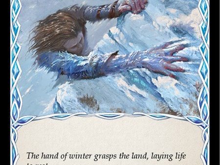 Winter s Grasp (Blue) [OLD017] (Tales of Aria Oldhim Blitz Deck)  1st Edition Normal on Sale