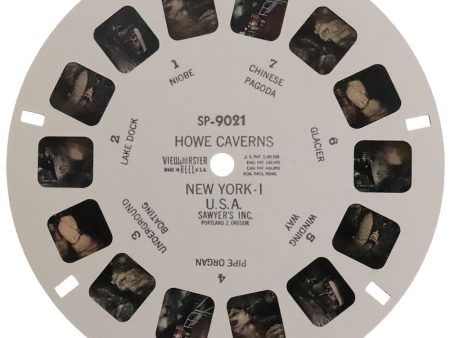 Howe Caverns New York I USA - View-Master SP Reel - vintage - (SP-9021) Fashion