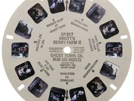 Knott s Berry Farm II Ghost Town California - View-Master SP Reel - vintage - (SP-217) Discount