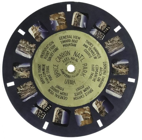 Bryce Canyon - View-Master Gold Center Reel - vintage - (GC-16c) Online