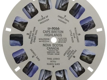 Cape Breton Highlands, Nova Scotia Canada - View-Master SP Reel - vintage - (SP-9066) Sale