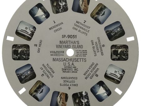 Martha s Vineyard Island, Massachusetts USA - View-Master SP Reel - vintage - (SP-9051) For Discount