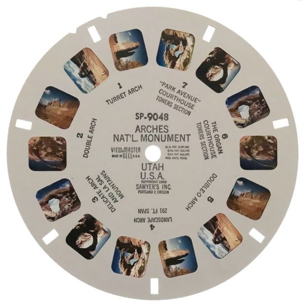 Arches National Monument Utah USA - View-Master SP Reel - vintage - (SP-9048) on Sale