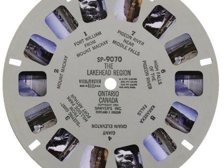 The Lakehead Region, Ontario Canada - View-Master SP Reel - vintage - (SP-9070) Online now