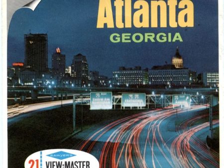 Atlanta - View-Master 3 Reel Packet - 1960s Views - Vintage - (ECO-A916-S6A) Cheap