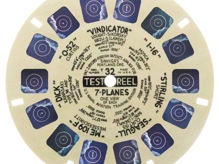 T32 - Military Test Reel - 7 Planes - U.S. - Naval Aviation Reel Supply