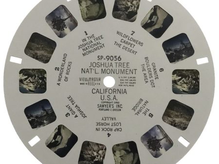 Joshua Tree National Monument, California USA - View-Master SP Reel - vintage - (SP-9056) Discount