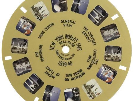 New York World s Fair - View-Master Buff Reel - 1939-40 - vintage - (BUF-88c) Discount