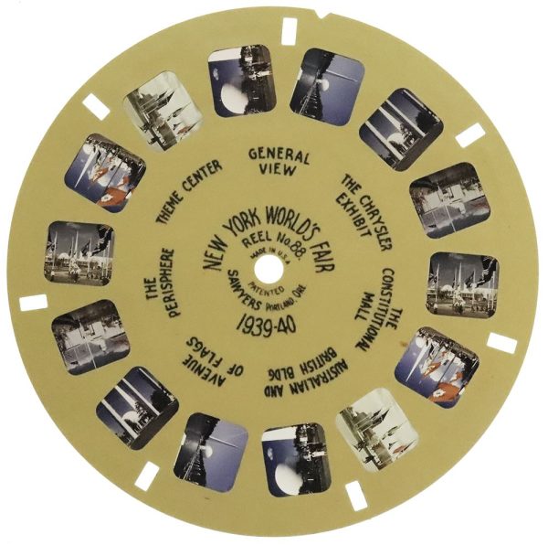 New York World s Fair - View-Master Buff Reel - 1939-40 - vintage - (BUF-88c) Discount