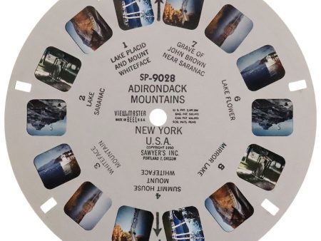 Adirondack Mountains New York USA - View-Master SP Reel - 1950 - vintage - (SP-9028) Supply