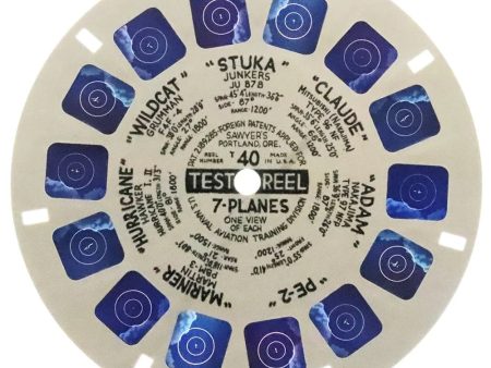 T40 - Military Test Reel - 7 Planes - U.S. - Naval Aviation Reel Sale