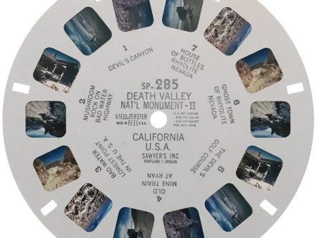 Death Valley National Monument II California USA - View-Master SP Reel - vintage - (SP-285) Online Hot Sale