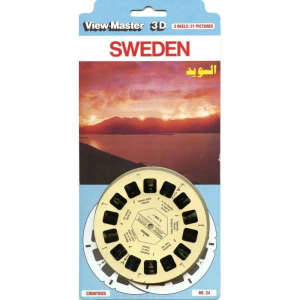 Sweden - View-Master 3 Reel Set on Card - (zur Kleinsmiede) - (C530-123-EM) - NEW Fashion