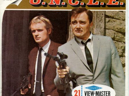 The Man From U.N.C.L.E. - View-Master 3 Reel Packet - 1960s - vintage - (PKT-B484-S6A0) Online