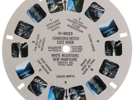 Franconia Notch Lost River White Mountains New Hampshire - View-Master SP Reel - vintage - (SP-9025) Online now