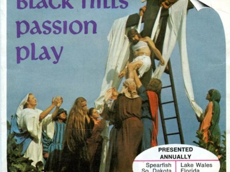 Black Hills Passion Play - View-Master 3 Reel Packet - 1960s - vintage - (zur Kleinsmiede) - (A491-G1A) Discount