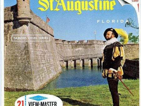 St. Augustine - View-Master 3 Reel Packet - 1960s Views - Vintage - (PKT-A981-S6B) For Cheap