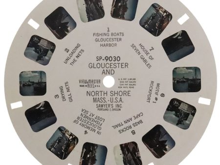 Gloucester and North Shore Massachusetts USA - View-Master SP Reel - vintage - (SP-9030) Online now