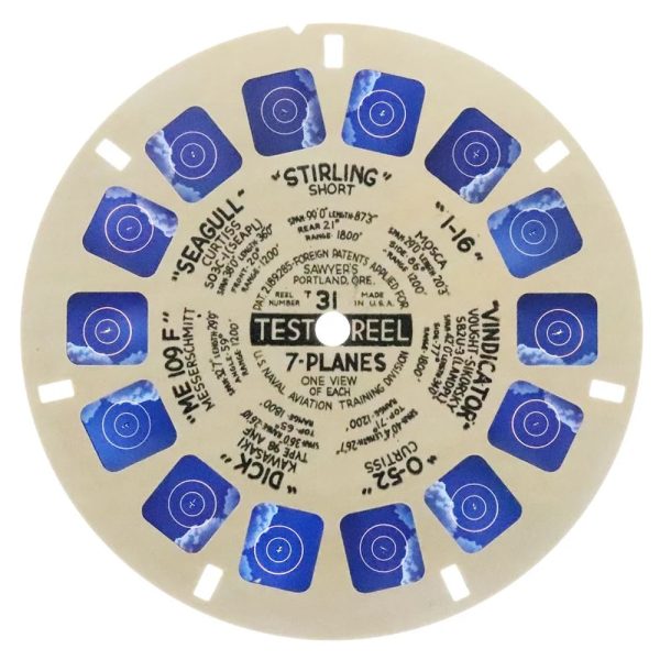 T31 - Military Test Reel - 7 Planes - U.S. - Naval Aviation Reel Fashion