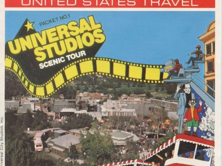 Universal Studios Scenic Tour - View-Master 3 Reel Packet - 1970s Views - Vintage - (zur Kleinsmiede) - (K73-G6nk) For Sale