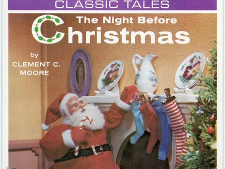 Night Before Christmas  - View-Master 3 Reel Packet - 1970s - vintage - (PKT-B382-G3) For Sale