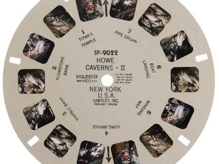 Howe Caverns II New York USA - View-Master SP Reel - vintage - (SP-9022) For Cheap