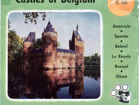 Castles of Belgium - View-Master 3 Reel Packet - 1950s Views - Vintage - (ECO-C350-BS4) Fashion