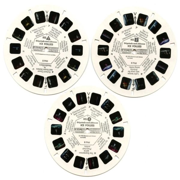 Shipstads & Johnson Ice Follies - View-Master 3 Reel Packet - 1970s - Vintage - (ECO-B776-G1A) Online Hot Sale