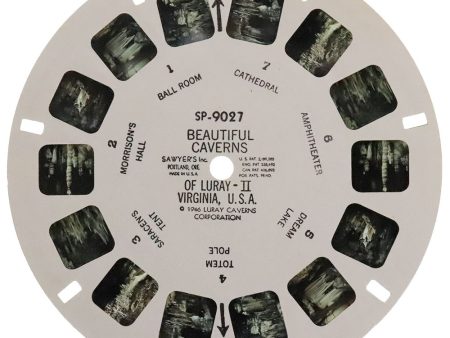 Beautiful Caverns of Luray II, Virginia USA - View-Master SP Reel - vintage - (SP-9027) For Sale