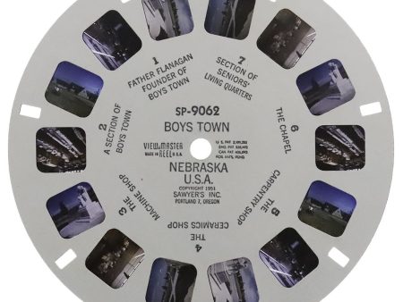 Boys Town, Nebraska USA - View-Master SP Reel - vintage - (SP-9062) Online Hot Sale