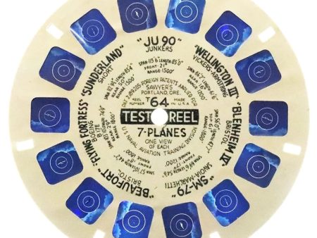 T64 - Military Test Reel - 7 Planes - U.S. - Naval Aviation Reel Fashion