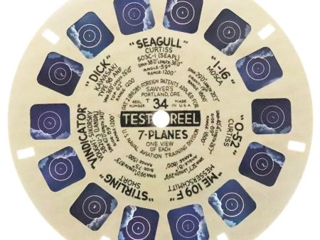 T34 - Military Test Reel - 7 Planes - U.S. - Naval Aviation Reel Hot on Sale