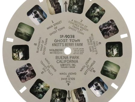 Ghost Town Knott s Berry Farm, Buena Park California - View-Master SP Reel - vintage - (SP-9038) Online now