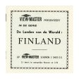 Finland - Coin & Stamp - Nations of the World - View-Master 3 Reel Packet - 1960s Views - Vintage - (zur Kleinsmiede) - (C540-BS5cs) Discount