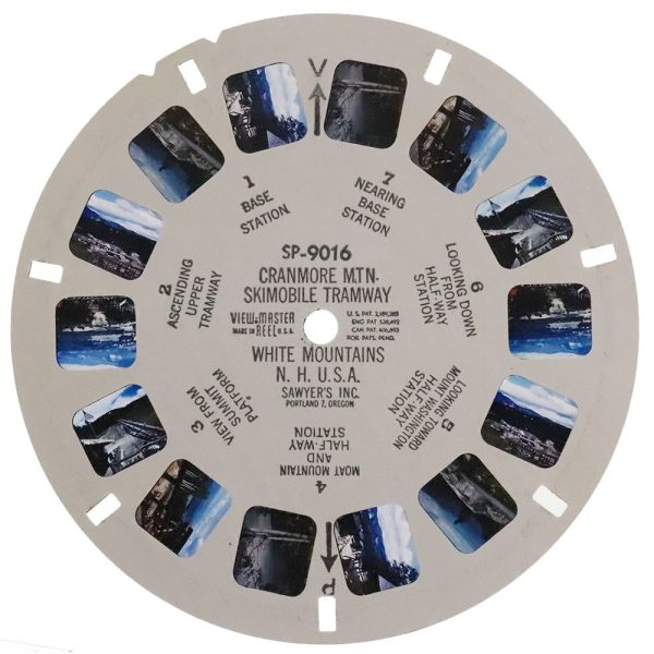 Cranmore Mountain Skimobile Tramway White Mountains, New Hampshire USA - View-Master SP Reel - vintage - (SP-9016) Discount