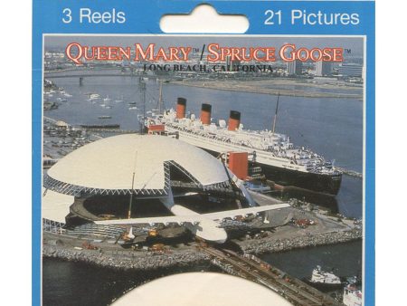 Queen Mary - Spruce Goose - View-Master 3 Reel Set on Card - (zur Kleinsmiede) - (5346) - vintage Online