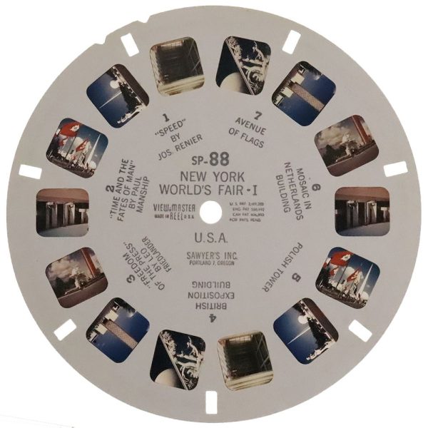 New York World s Fair I USA - View-Master SP Reel - vintage - (SP-88) Cheap