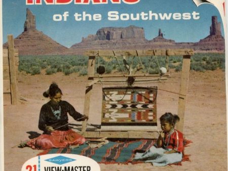 Indians of the South West - View-Master 3 Reel Packet - 1960s - vintage ( PKT-B721-S6Ay) For Discount