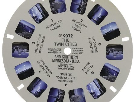 The Twin Cities and Southern Minnesota USA - View-Master SP Reel - vintage - (SP-9072) For Discount