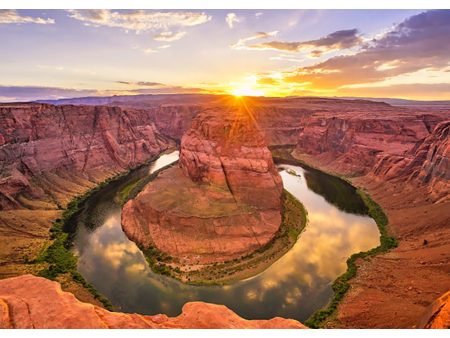 Horseshoe Bend Sunset - 3D Lenticular Postcard Greeting Card - NEW Online Hot Sale