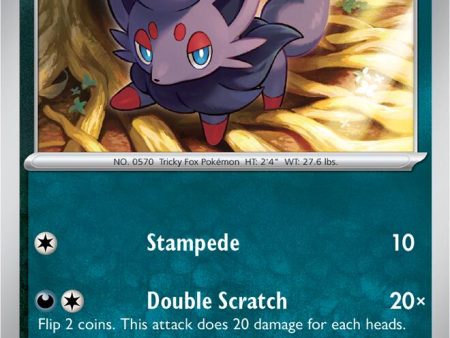 Zorua (031 064) [Scarlet & Violet: Shrouded Fable] Online Hot Sale