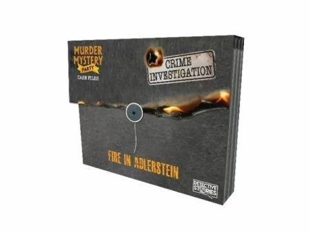 Murder Mystery Party Case Files - Fire In Alderstein Discount