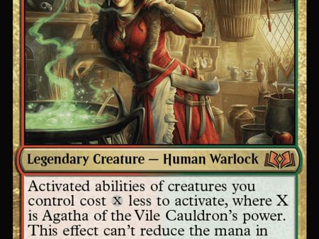 Agatha of the Vile Cauldron [Wilds of Eldraine] Hot on Sale