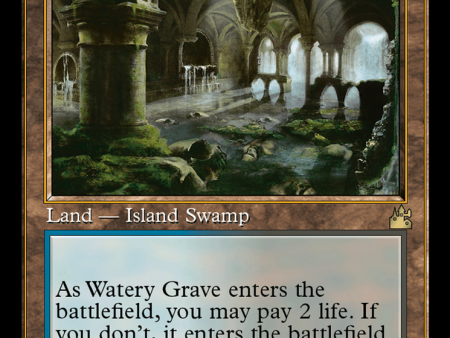 Watery Grave (Retro) [Ravnica Remastered] Hot on Sale