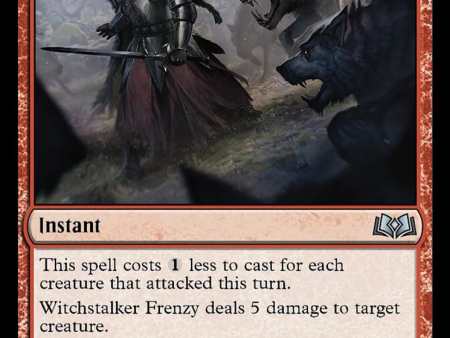 Witchstalker Frenzy [Wilds of Eldraine] Hot on Sale