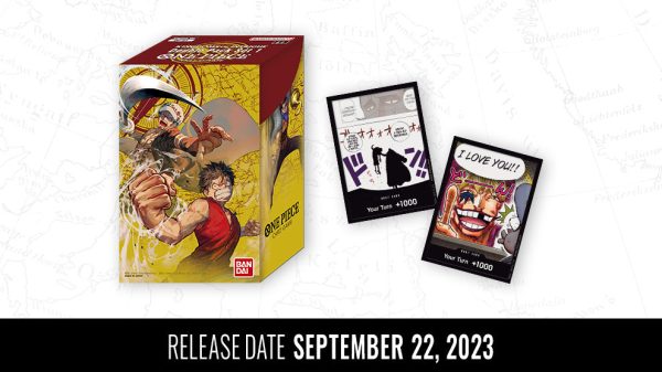 One Piece TCG Double Pack Set Vol 1 (DP-01) Display For Sale