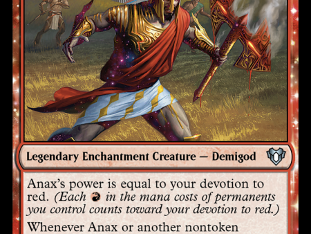 Anax, Hardened in the Forge [Commander Masters] For Sale