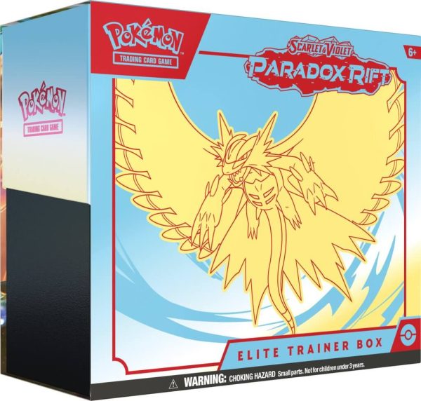 POKÉMON TCG Scarlet & Violet 4 Paradox Rift Elite Trainer Box Online now