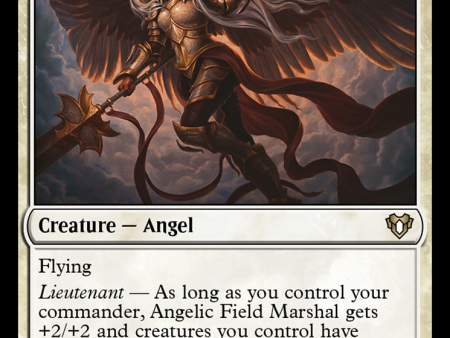 Angelic Field Marshal [Secret Lair: Angels] Online Sale